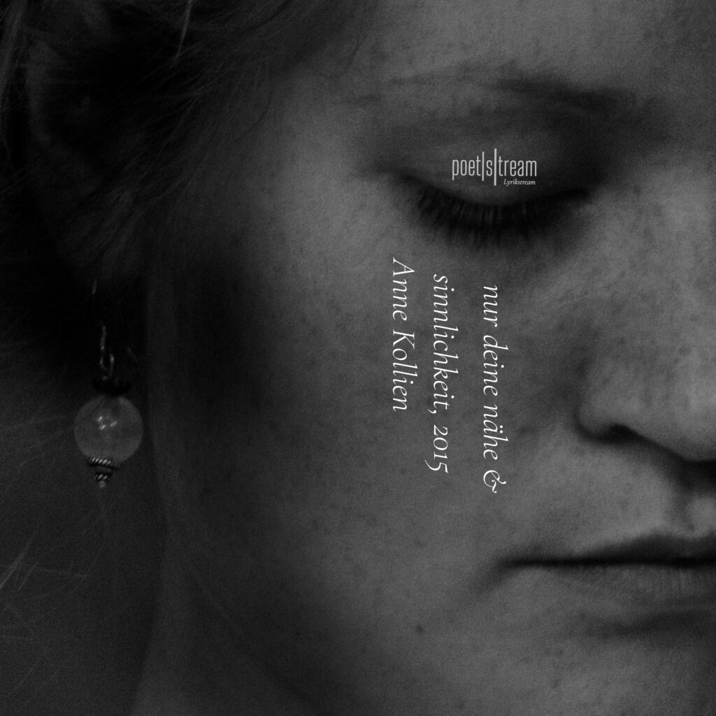 Cover nur deine nähe und sinnlichkeit, 2015 © Anne Kollien
