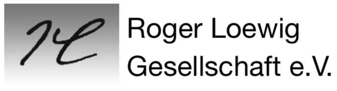 Logo der Roger Loewig Gesellschaft e.V., Betreiber des Roeger-Loewig-Hauses in Bad Belzig